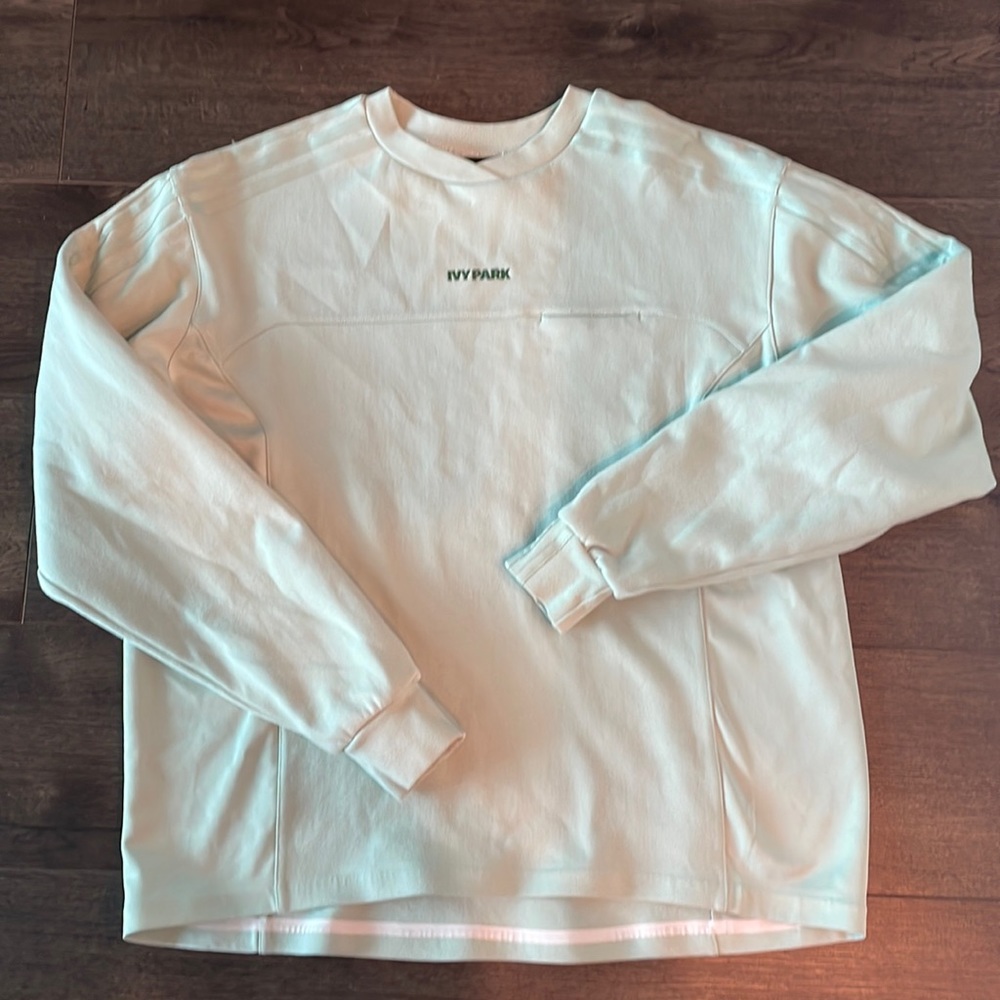 ADIDAS IVYPARK Mint Green Sweatshirt Size S